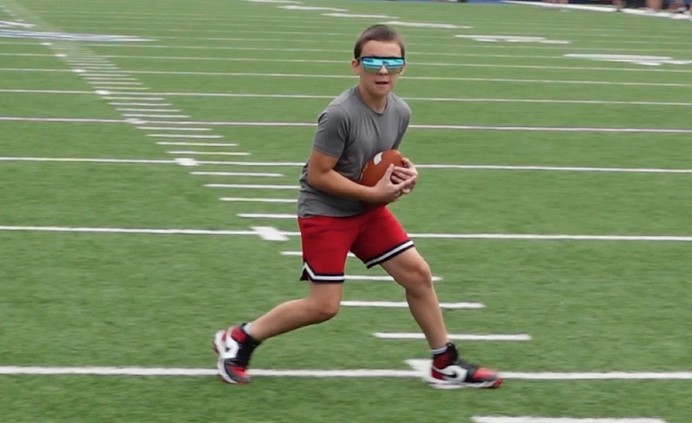 Henry after the catch